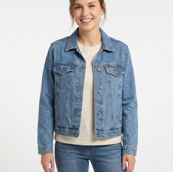 Bluenotes Jackets & Blazers - Vintage Bluenotes "Superior Styling" Denim Jacket Size L